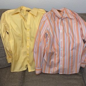 2 collared shirts (Ladies)